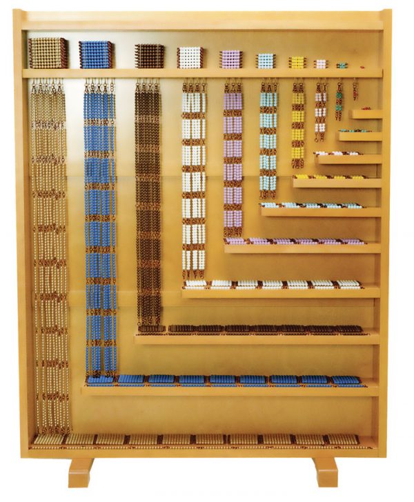 linear counting frame without beads