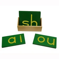 sandpaper letters , phonograms only
