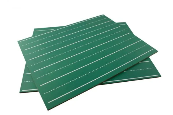 green boards , squared 2