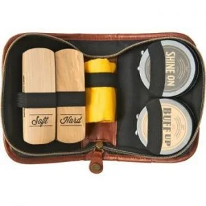 shoe polish brush set
