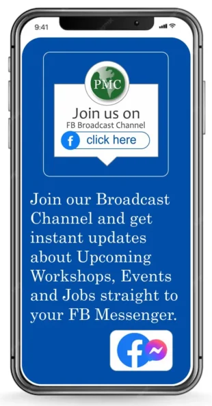 Pakistan Montessori Council's Facebook broadcast channel for instant updates in FB messenger.